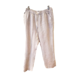 Jones of New York Petite Linen Comfort Waist pants  Sz PL ( 10-12)